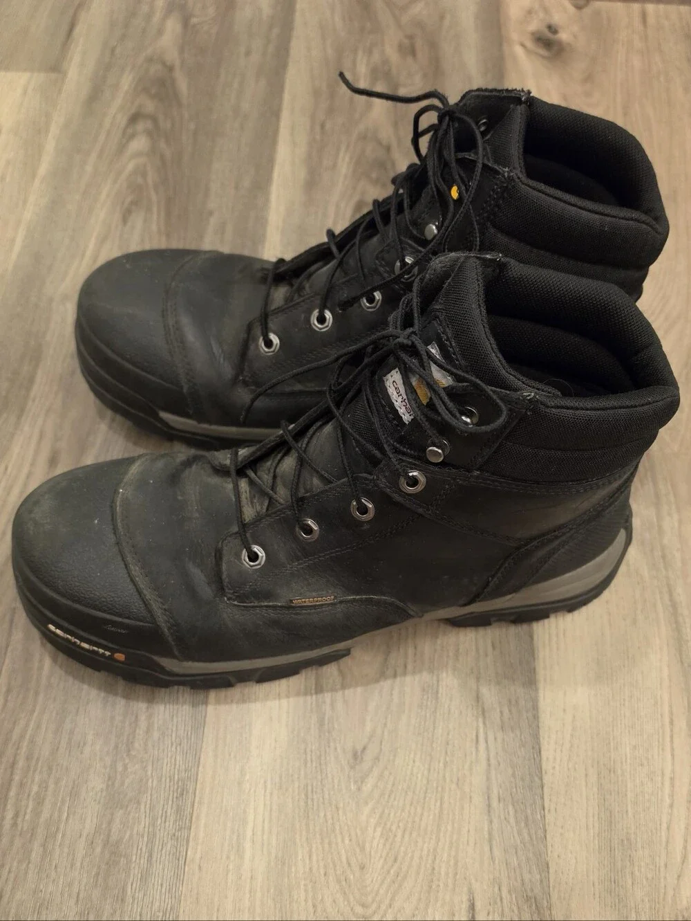 Carhartt Ground Force CME6351 Men's 13 M Black Waterproof Composite Toe Boots